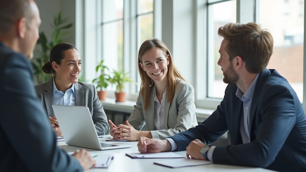 Diverse Gruppe von Menschen in einem engagierten Gespräch mit emotionaler Intelligenz und gegenseitigem Verständnis